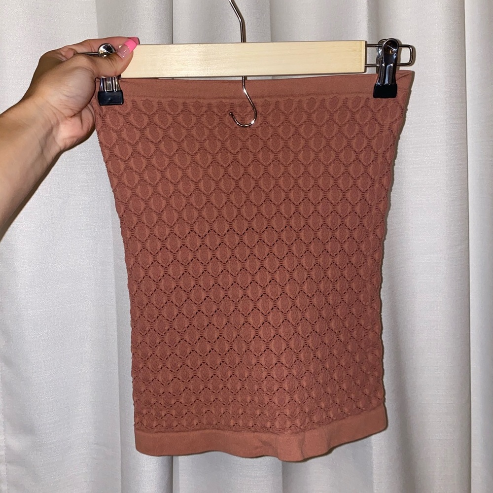 Free people diamond seamless tube top